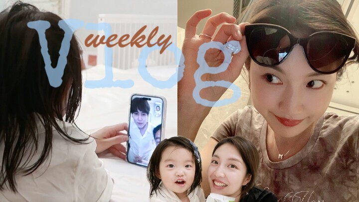 Mới chia tay được một tuần lại gặp nhau rồi, anh Âu Bá đến cuối tuần, doni và chú Kye Hyun bất ngờ g