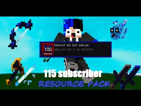 Resource pack 16x khoizinf 100 sub/ minecraft / khoizinf .