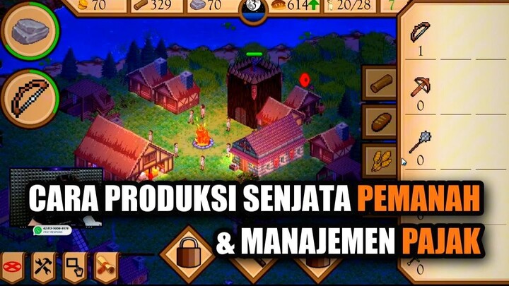 Cara Produksi Senjata Pemanah & Manajemen Pajak