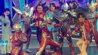 Ultraman Jed came to the Land of Light for the first time and thought of Belial after seeing the Pla