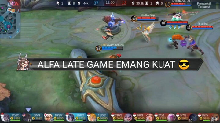 EXP YANG KUAT DI LATE GAME YAA ALFAMIDI π