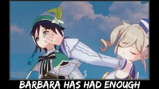Barbara slaps Venti