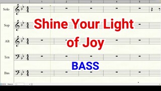 Shine Your Light of Joy | Bass