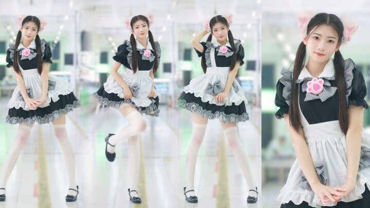 The cafeteria is open for dinner! Let's go with the little maid❤【Vertical screen pure enjoyment】