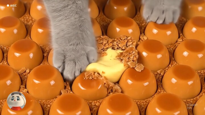 Kucing Crispy Pinch | AI | ASMR