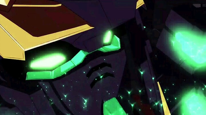 [4k/Gundam] A female demon covered in golden lion hair - Banshee