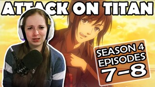 Meat... Attack On Titan Season 4 Episodes 7 - 8 | Anime Reaction & Review