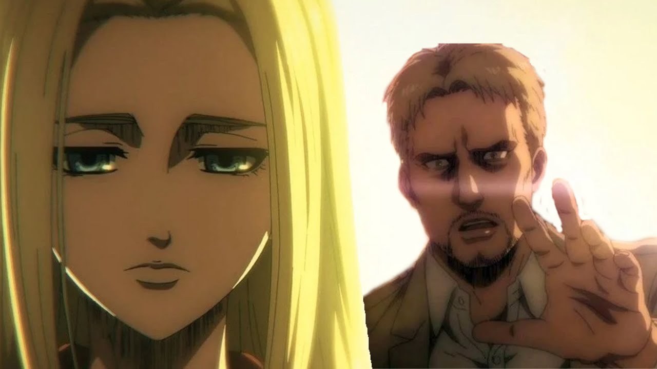 Reiner found out that Historia is pregnant - BiliBili