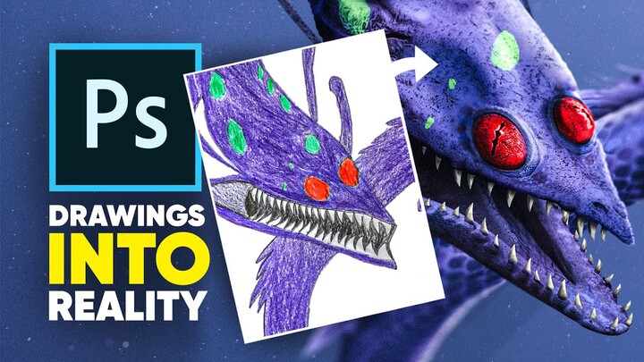 Photoshopping YOUR Drawings! | Realistified! S1E1