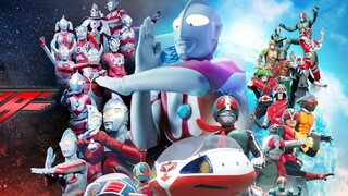 [Tokusatsu MAD] Warriors who survive to fight "Ultraman VS Kamen Rider Theme Song MV: Senshi who liv