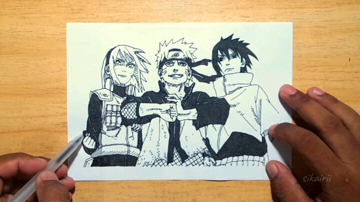 Naruto 'ikuzo tim 7'
