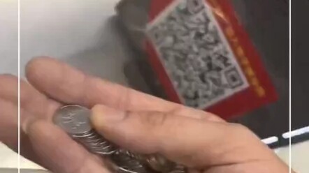 Man tries to pay for groceries with two 7-fen coins, but the supermarket says they can only accept a