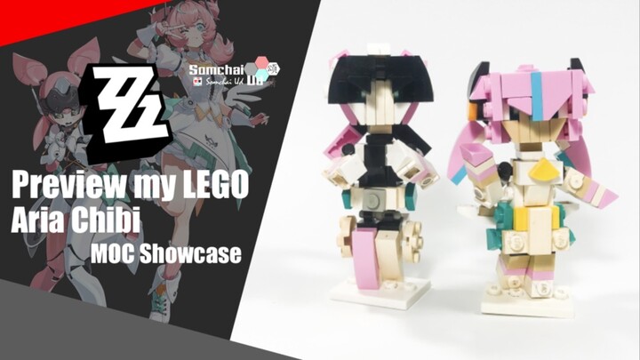 Preview my LEGO Zenless Zone Zero Aria Chibi | Somchai Ud