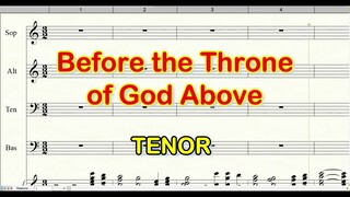 Before the Throne of God Above | Choir |Tenor