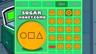 Squid Game Honeycomb in Among Us Brawl Stars ◉ funny animation  - 1000 iQ impostor