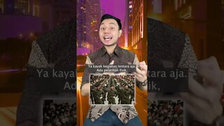 Kenapa di Indonesia gak ada wajib militer? #shorts