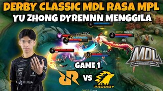 DYRENNN MODE MPL ! YUZHONG EVERYBODY !! GAME 1RRQ SENA VS ONIC MDL