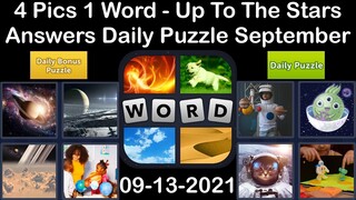 4 Pics 1 Word - Up To The Stars - 13 September 2021 - Answer Daily Puzzle + Bonus Puzzle