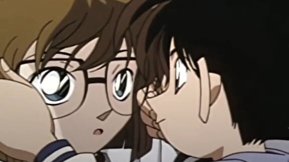 conan and ai haibara moments