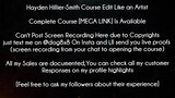 Hayden Hillier-SmithE  Course Edit Like an Artist download