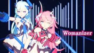 Màn trình diễn "Honkai Impact 三☆MMD" đã bắt đầu~Nhân vật phản diện nhỏ tinh nghịch☆[Womanizer]