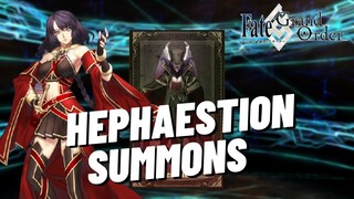 Hephaestion (Pretender) Summons | FGO JP - Lady Reines Case Files Rerun Banner