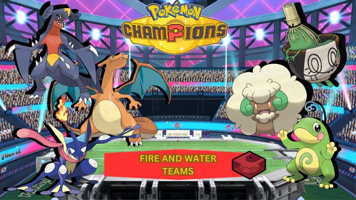 Fire And Water Teams - Set Regulasi M-B - Pokemon Champions