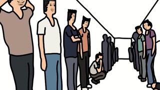 罚站的男生里总有点子王