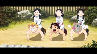 tanjiro yang semnagat sama temen😅