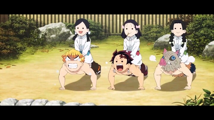 tanjiro yang semnagat sama temen😅