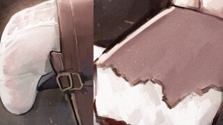 [Painting Process] Mr. Liang~ You can have chocolate ice cream
