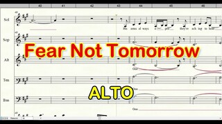 Fear Not Tomorrow | Alto