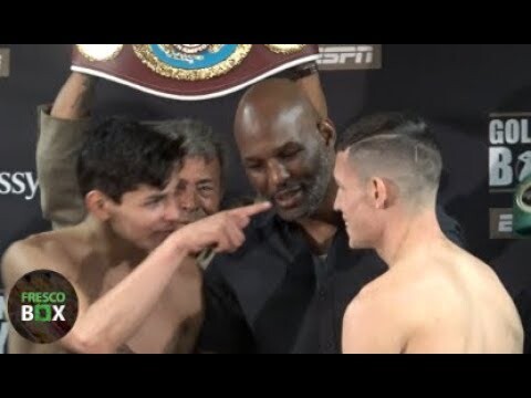 WHOA! RYAN GARCIA & JAYSON VELEZ WEIGH-IN, MISS WEIGHT, THEN TRASH TALK EACH OTHER!
