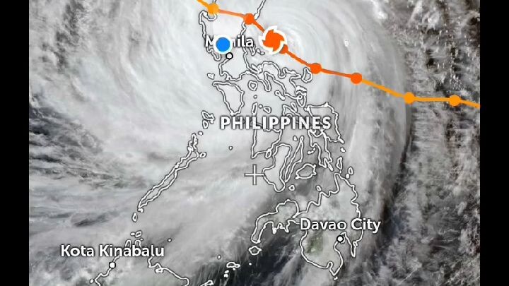 the previous extreme typhoon 🌀