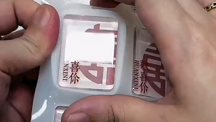 Hãy cùng cảm nhận sức hút của mạt chược resin, mạt chược cưới dán chữ Hỷ hai mặt!