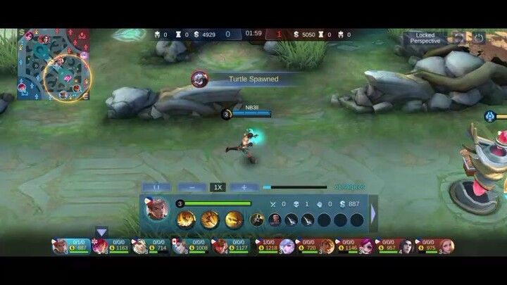 My Gameplay on Chou.🤗❤️ SAVAGE!?