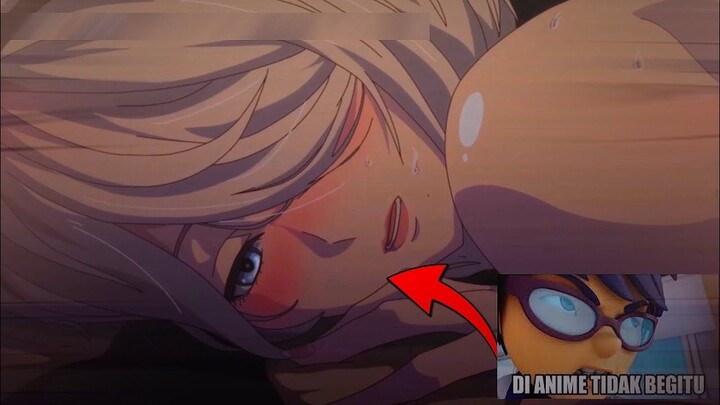 Di anime tidak begitu 🤨