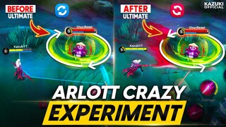 CAN ARLOTT MOVE AKAI'S ULTIMATE USING HIS UNIQUE CC EFFECT? NEW HERO ARLOTT CRAZY EXPERIMENTS