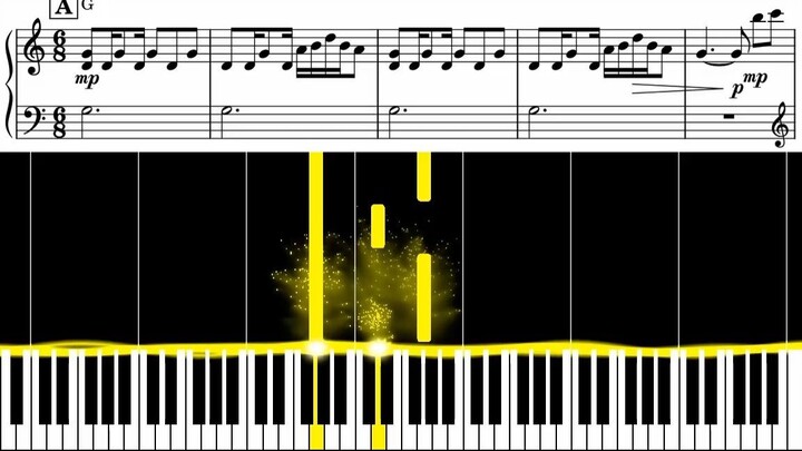 書店ガール (Simple Piano ver.) Piano Transcription