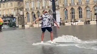 Juara pertama skimboard Eropa ke-4