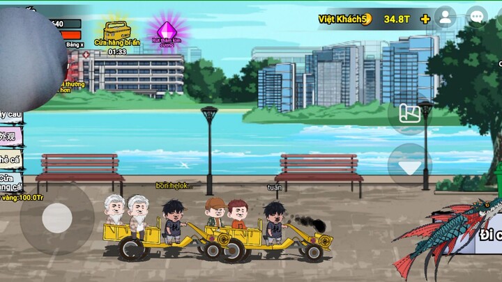 thử sức mạnh của cha con hào đào đế