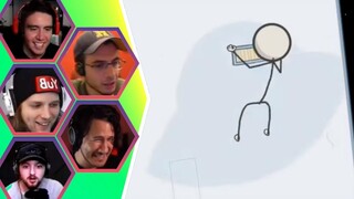 Gamers react to : Charles the Bold Action Man [Henry Stickmin Completing the Mission]