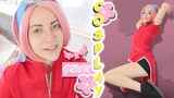 Sakura Haruno Cosplay | Inspired Make Up Look (Naruto)