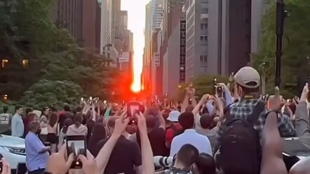 “Manhattanhenge” appears in geography questions and can only be seen twice a year. If you’re lucky e