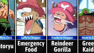 How One Piece Characters Call Each Other I One Piece Nicknames