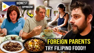 Parents REACT to Homecooked FILIPINO Food in MANILA!!