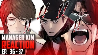 The Brotherhood of Smoke | Manager Kim Webtoon Reaction
