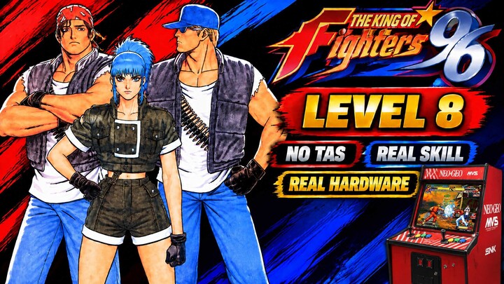 [NEO GEO][MVS] The King of Fighters '96 Ikari Warriors Team [lv8] in Real Hardwa