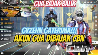 BAJAK BALIK AKUN CBN AUTO SOLO VS SQUAD SAMBIL FREESTYLE KANGURU!!!