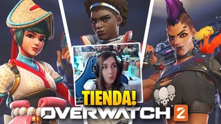 NUEVAS SKINS y COSMÉTICOS en LA NUEVA TIENDA Y GALERÍA | Overwatch 2 Jinsei